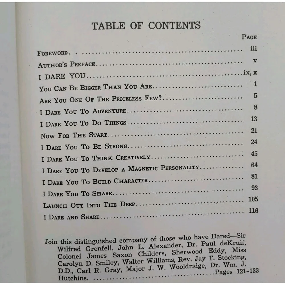 1969 I Dare You! by William H. Danforth Hardcover BOOK 22th‎ Edition📸SEE📸